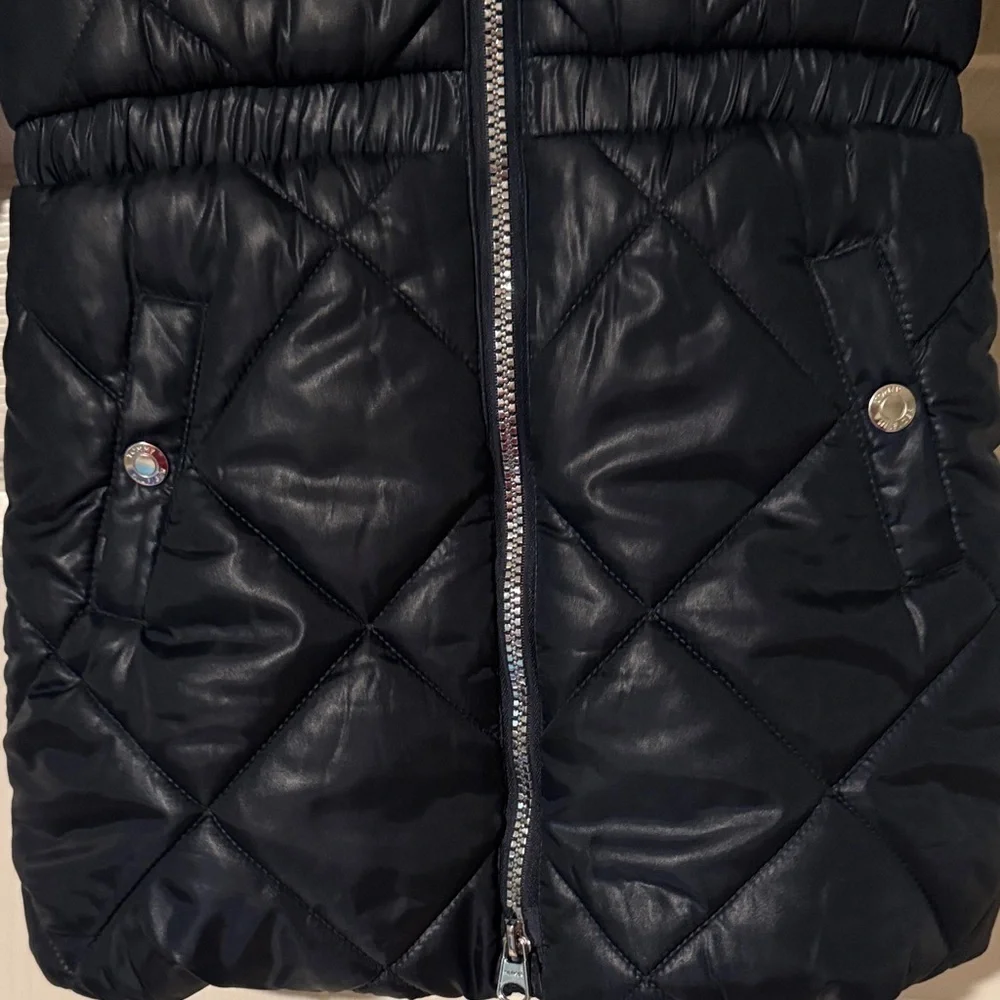 Tommy Hilfiger Girls Navy Puffer Jacket
